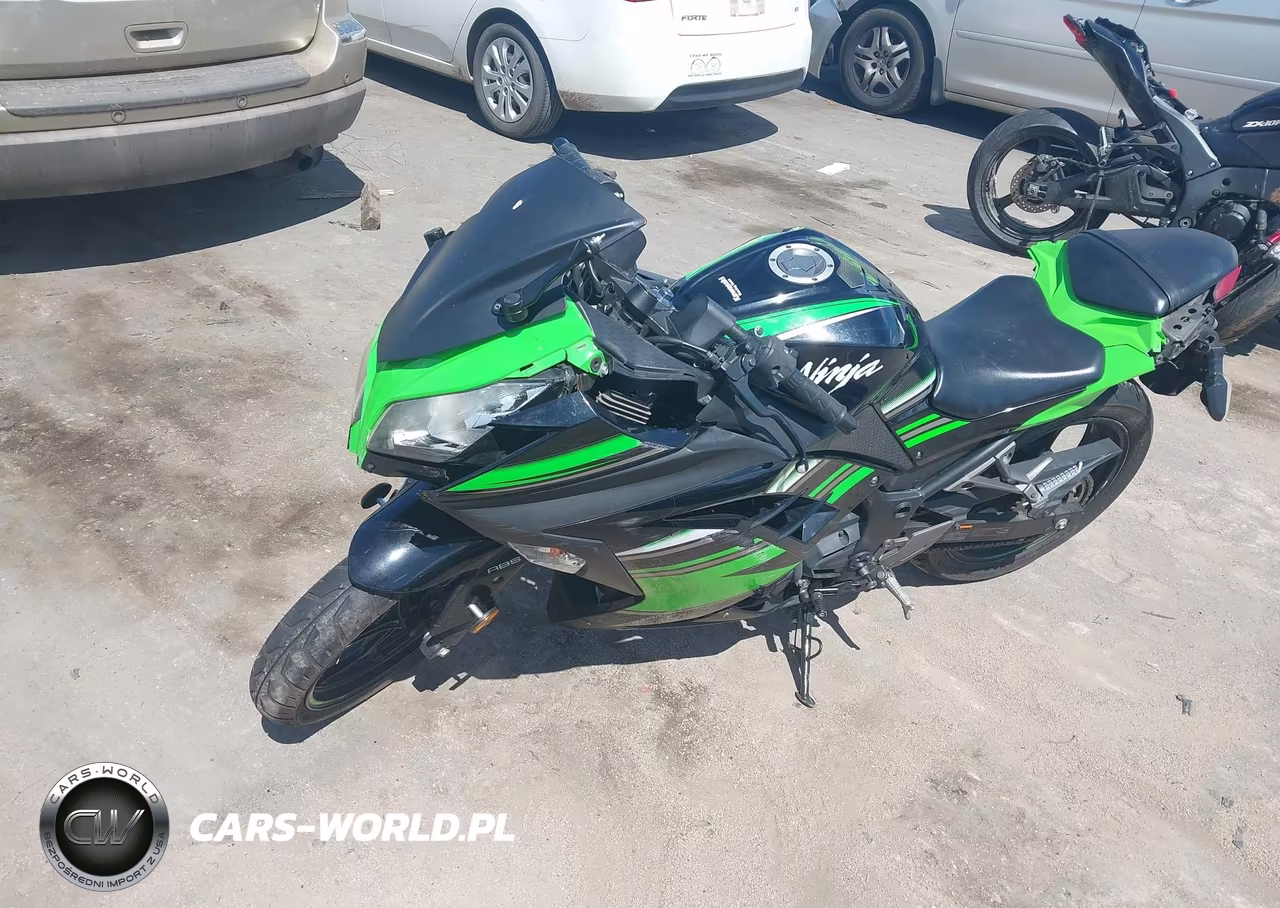 2016 Kawasaki Ex300 B VIN:JKAEX8B14GDA29328 - 2