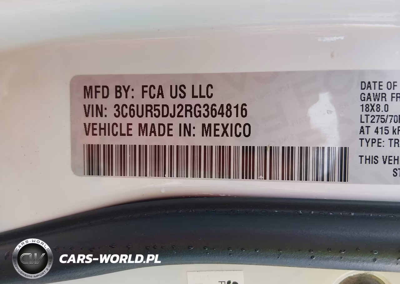 2024 Ram 2500 Big Horn 4X4 6'4 Box VIN:3C6UR5DJ2RG364816 - 9