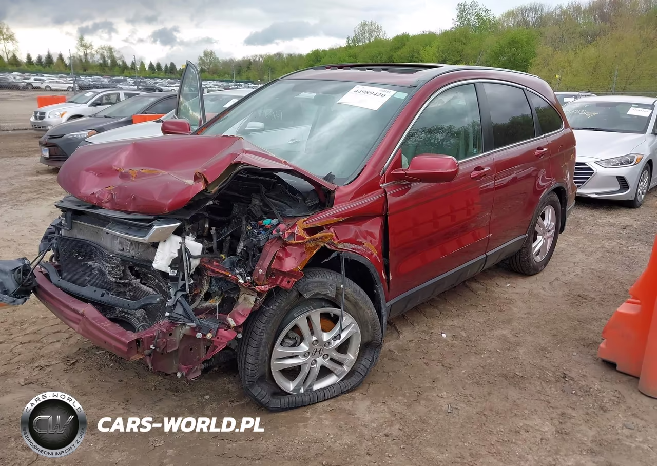 2010 Honda Cr-V Ex-L VIN:5J6RE4H70AL040915 - 2