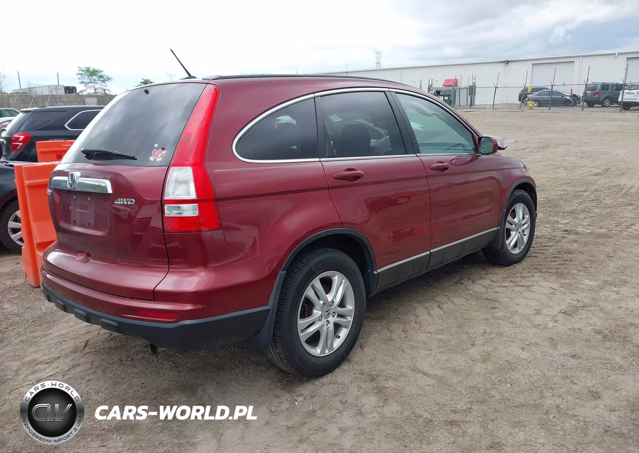 2010 Honda Cr-V Ex-L VIN:5J6RE4H70AL040915 - 4