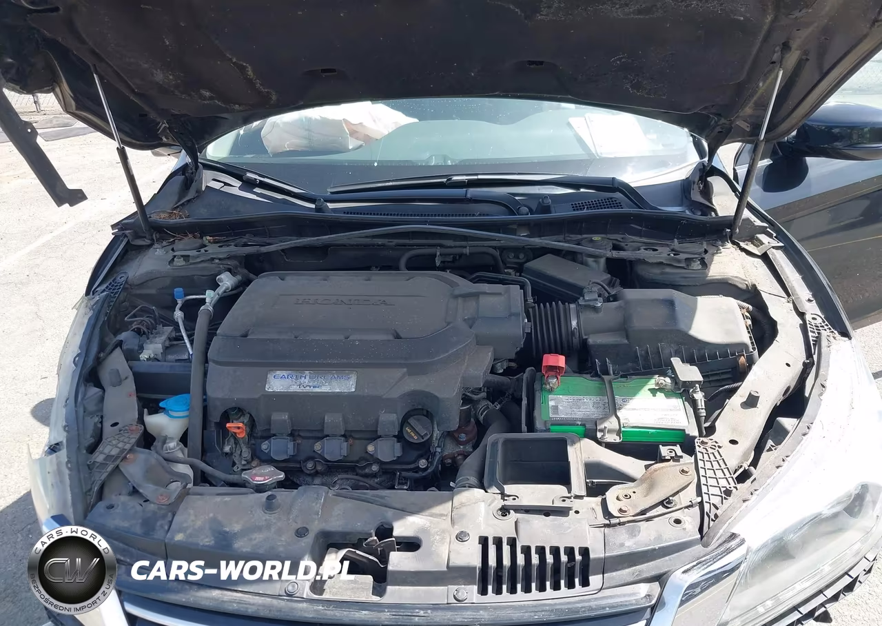 2015 Honda Accord Ex-L V-6 VIN:1HGCR3F87FA018694 - 10