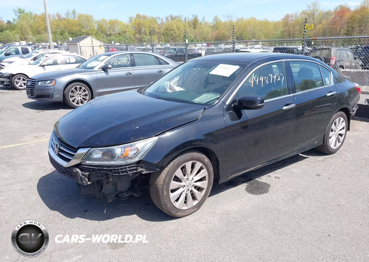 2015 Honda Accord Ex-L V-6 VIN:1HGCR3F87FA018694 - 2