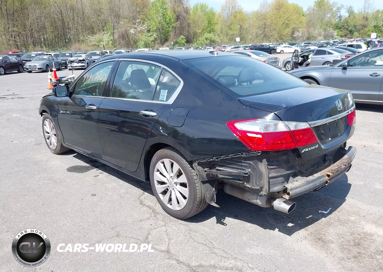 2015 Honda Accord Ex-L V-6 VIN:1HGCR3F87FA018694 - 3