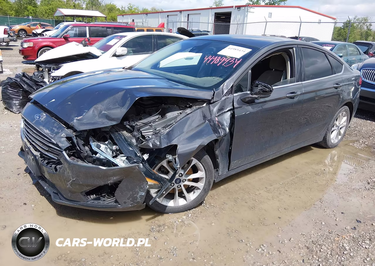 2020 Ford Fusion Se VIN:3FA6P0HD3LR154242 - 2