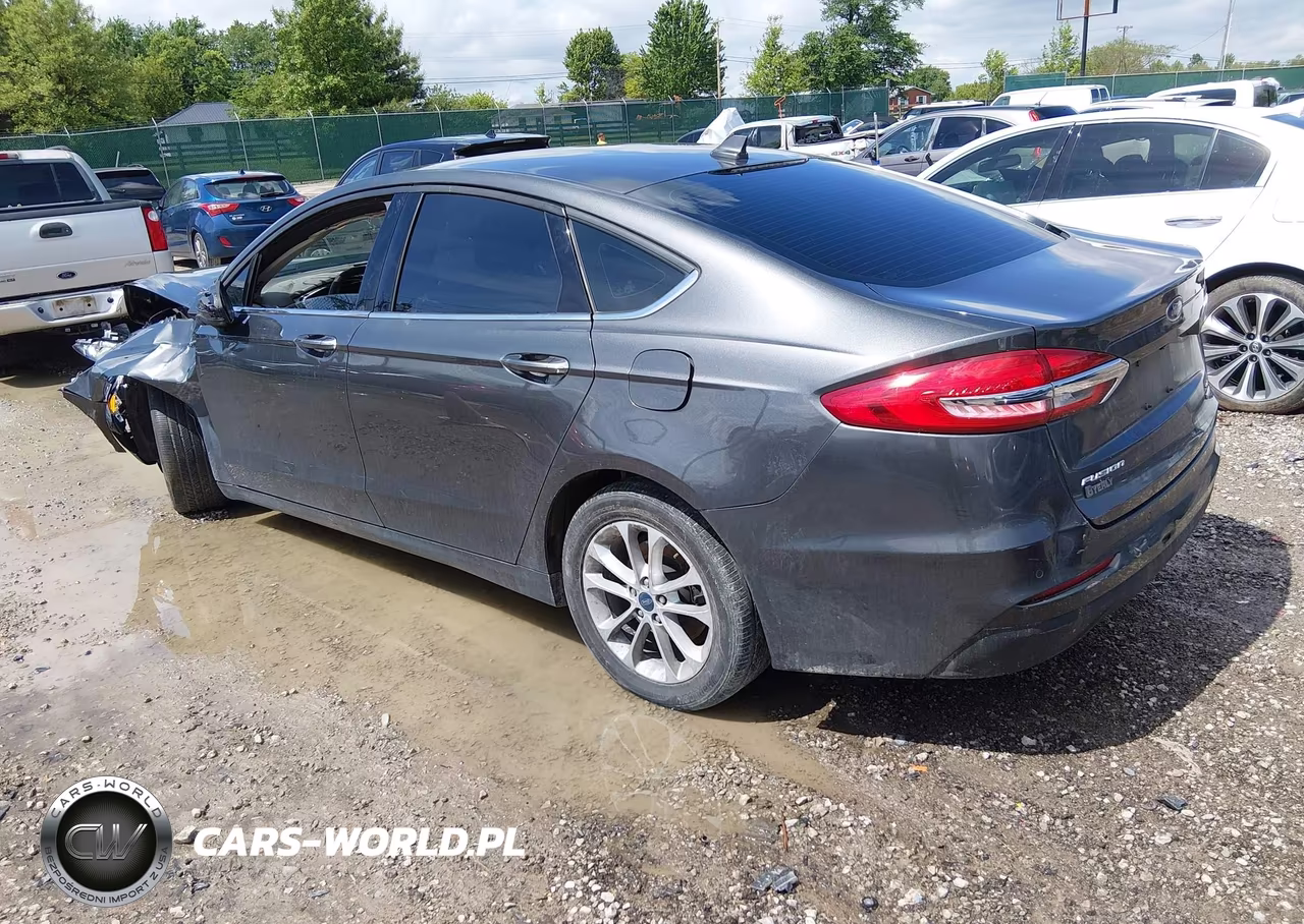 2020 Ford Fusion Se VIN:3FA6P0HD3LR154242 - 3