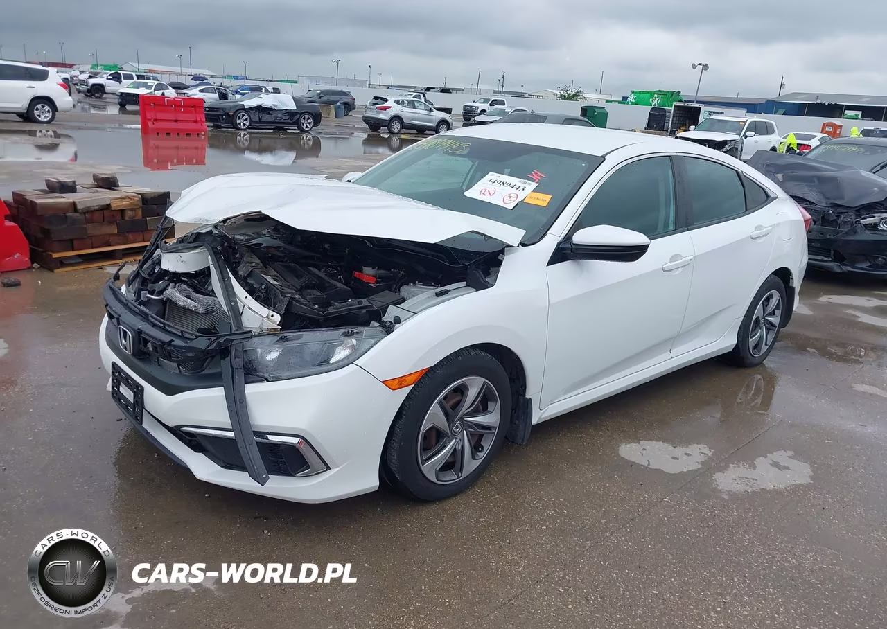 2019 Honda Civic Lx VIN:2HGFC2F63KH576920 - 2