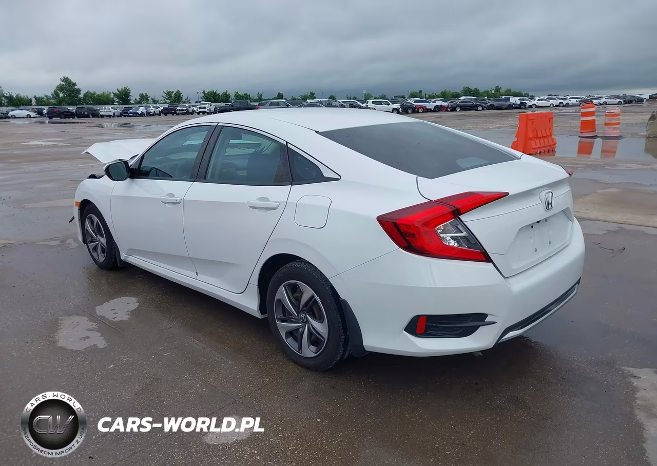 2019 Honda Civic Lx VIN:2HGFC2F63KH576920 - 3