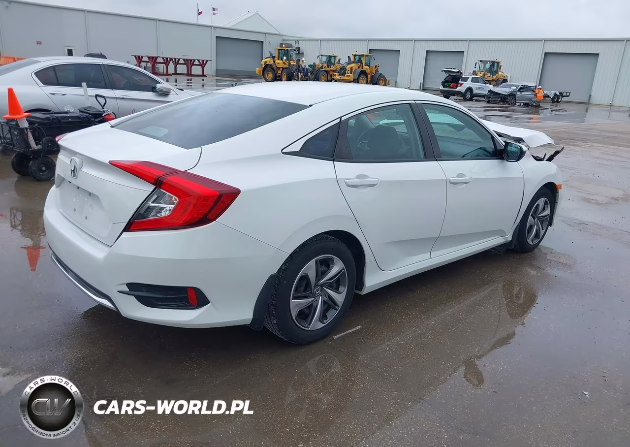2019 Honda Civic Lx VIN:2HGFC2F63KH576920 - 4