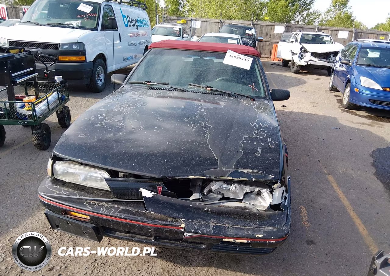 1992 Pontiac Sunbird Se VIN:1G2JB34H3N7560548 - 12