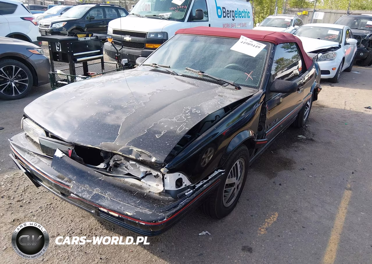 1992 Pontiac Sunbird Se VIN:1G2JB34H3N7560548 - 2