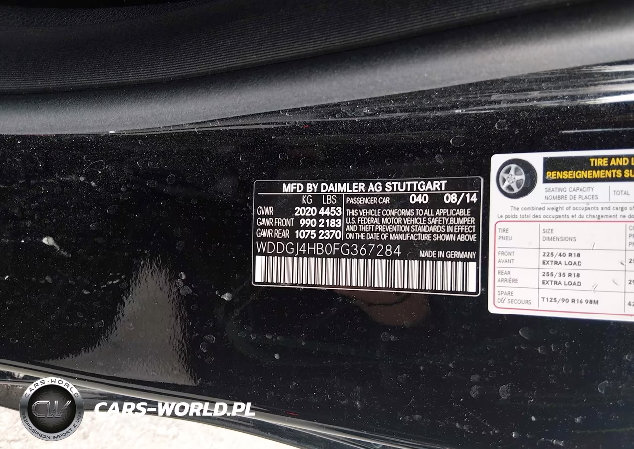 2015 Mercedes-Benz C 250 VIN:WDDGJ4HB0FG367284 - 9