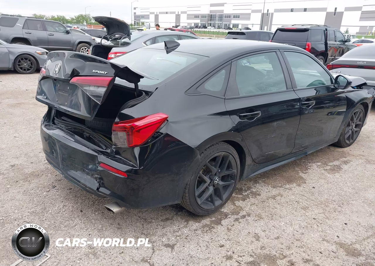 2022 Honda Civic Sport VIN:2HGFE2F56NH515762 - 4