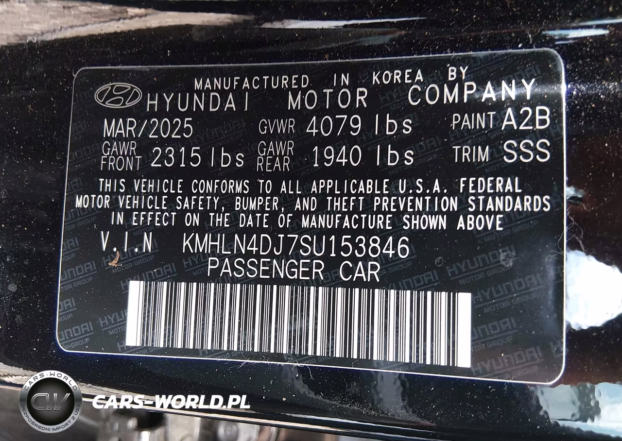 2025 Hyundai Elantra Hybrid Limited VIN:KMHLN4DJ7SU153846 - 9
