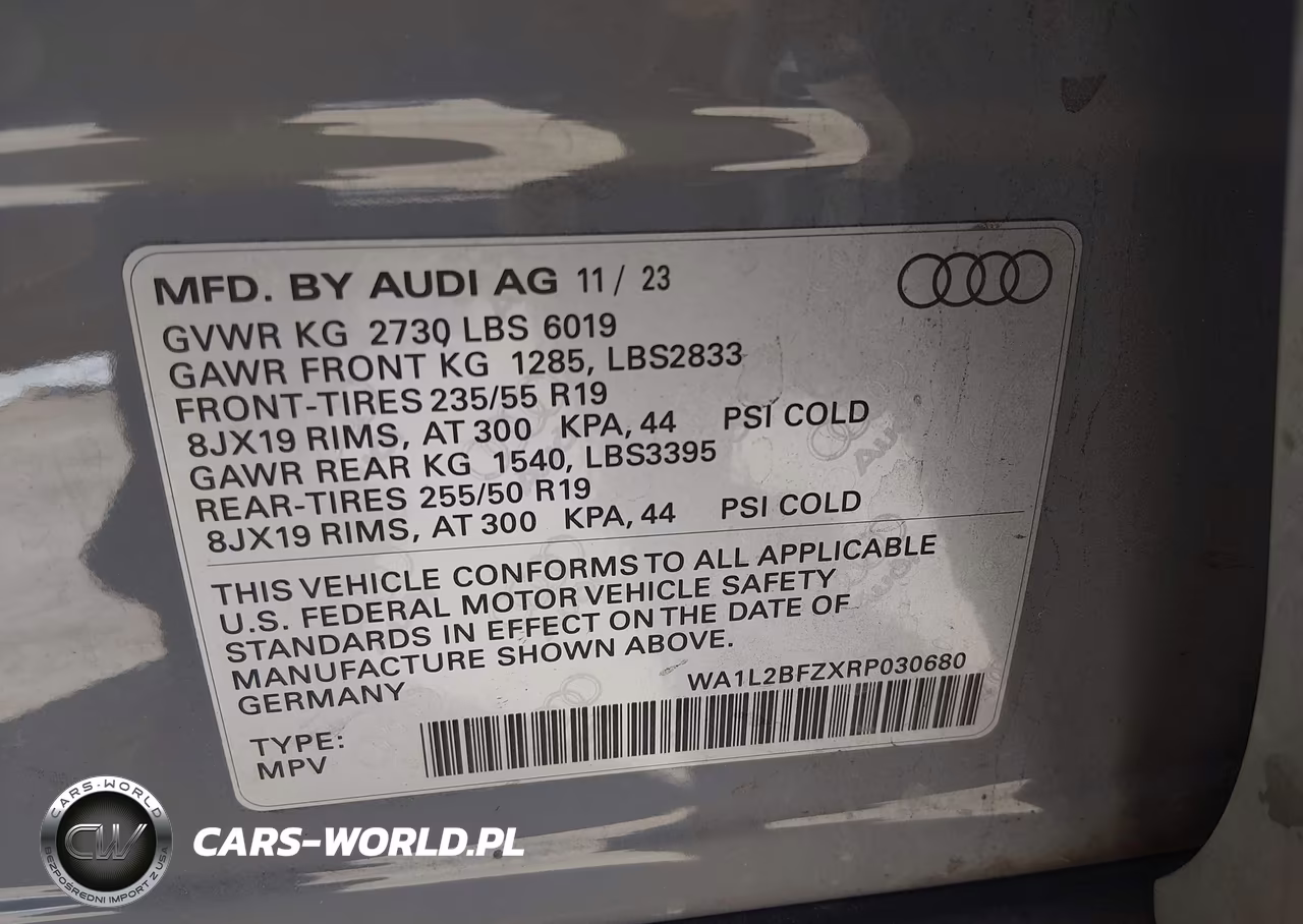 2024 Audi Q4 E-Tron Premium Plus 50 Quattro VIN:WA1L2BFZXRP030680 - 9