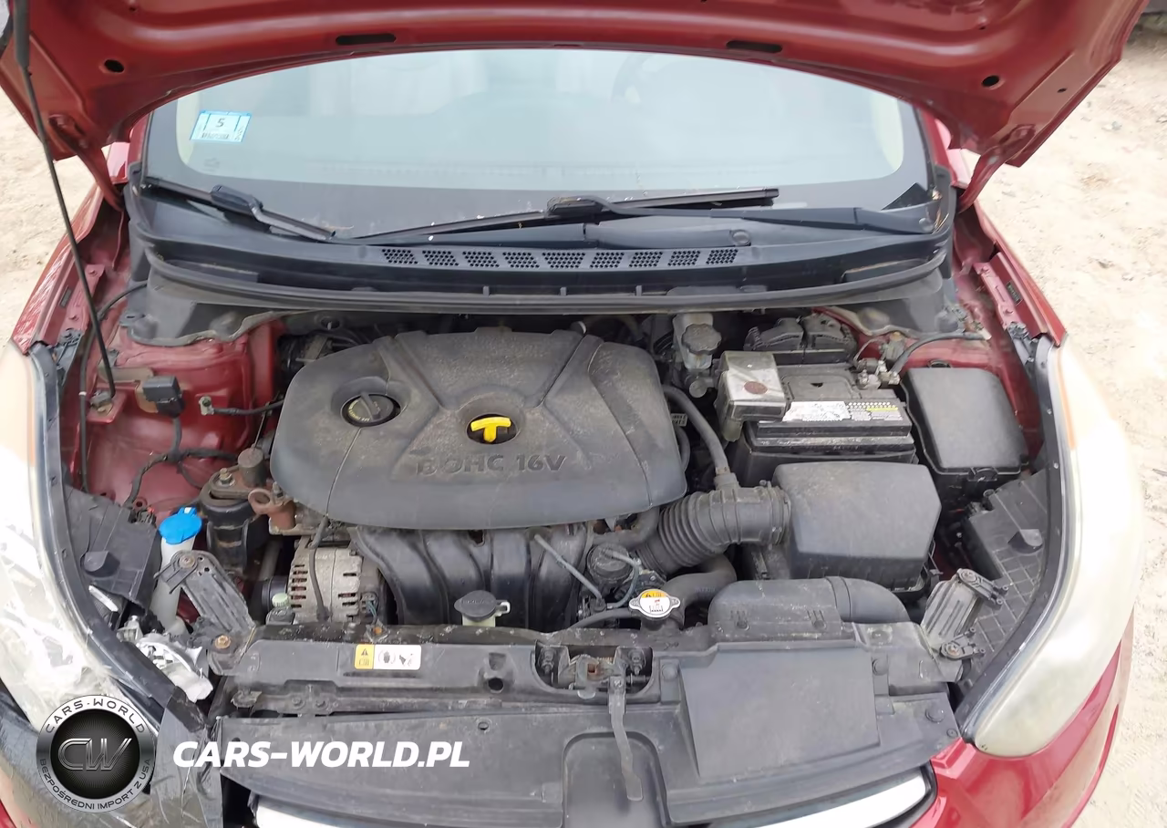 2013 Hyundai Elantra Limited VIN:5NPDH4AE1DH327558 - 10