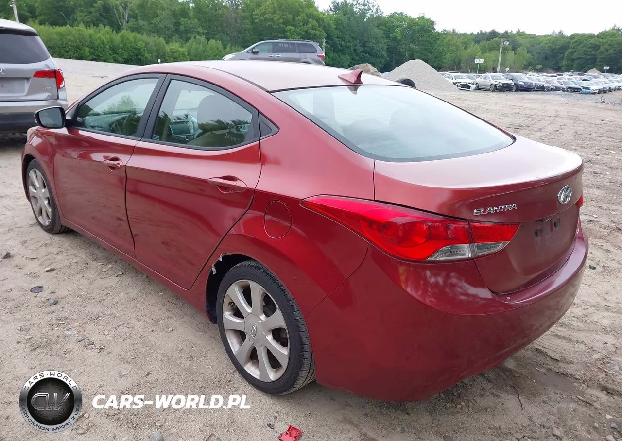 2013 Hyundai Elantra Limited VIN:5NPDH4AE1DH327558 - 3