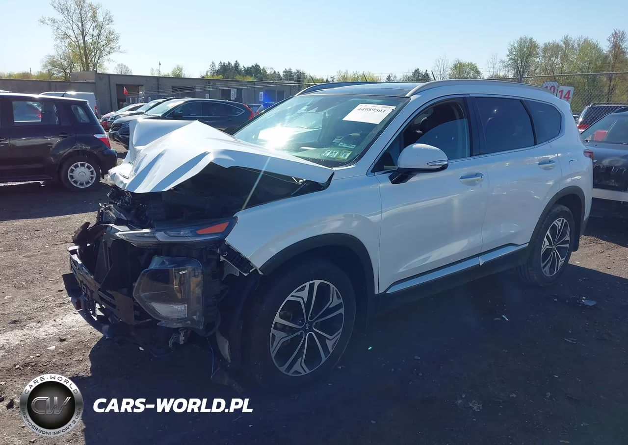 2019 Hyundai Santa Fe Limited 2.0T VIN:5NMS5CAA6KH022929 - 2