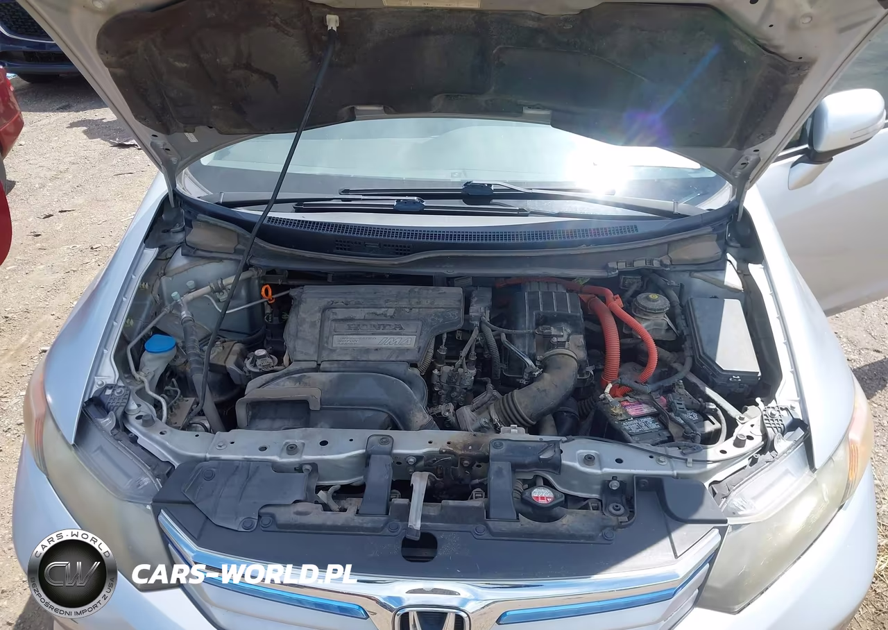 2012 Honda Civic Hybrid VIN:JHMFB4F23CS007911 - 10