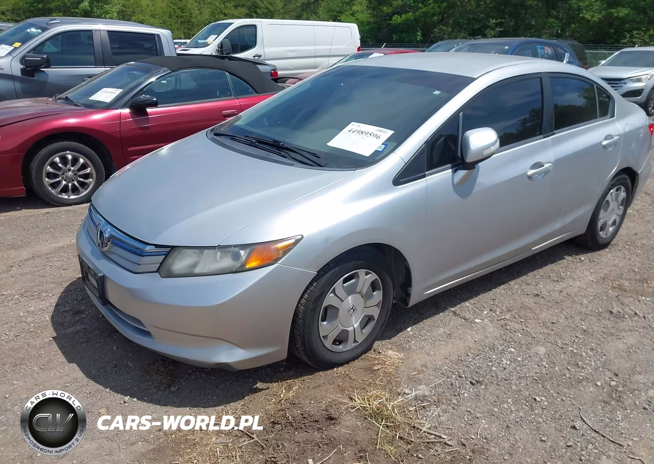 2012 Honda Civic Hybrid VIN:JHMFB4F23CS007911 - 2