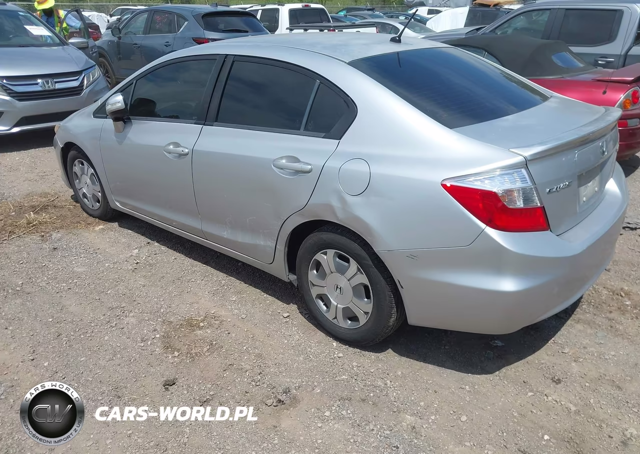 2012 Honda Civic Hybrid VIN:JHMFB4F23CS007911 - 3