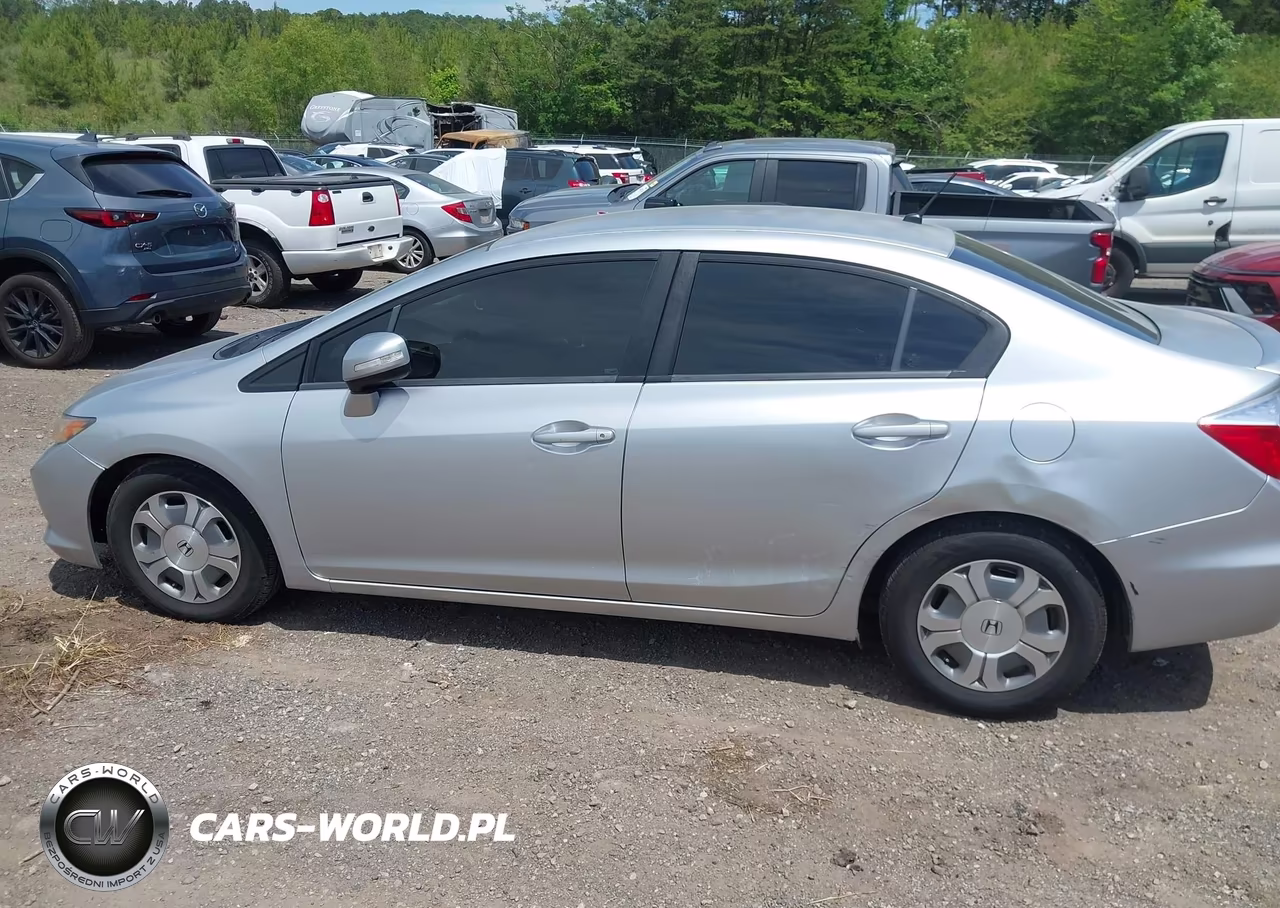 2012 Honda Civic Hybrid VIN:JHMFB4F23CS007911 - 6