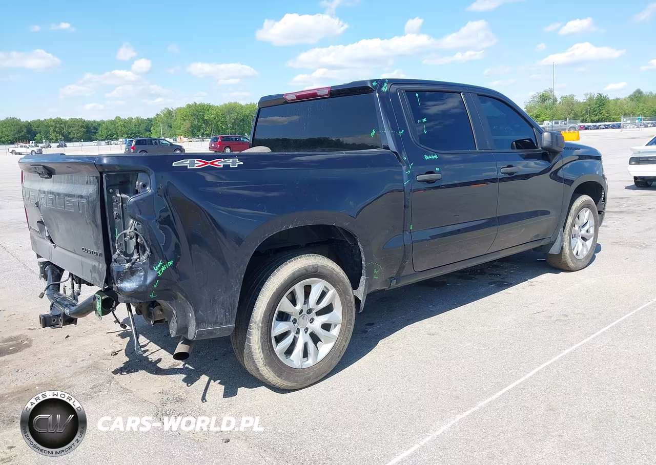 2023 Chevrolet Silverado 1500 4Wd Short Bed Custom VIN:1GCPDBEK1PZ191300 - 4