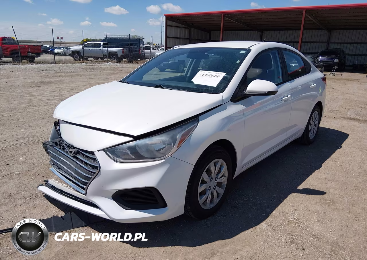 2019 Hyundai Accent Se VIN:3KPC24A39KE056911 - 2