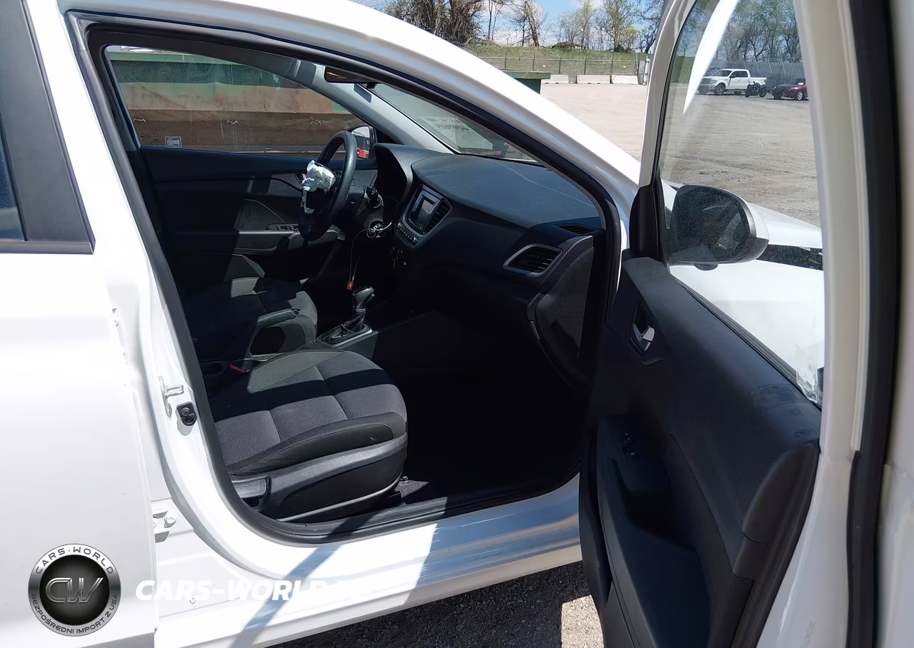 2019 Hyundai Accent Se VIN:3KPC24A39KE056911 - 5