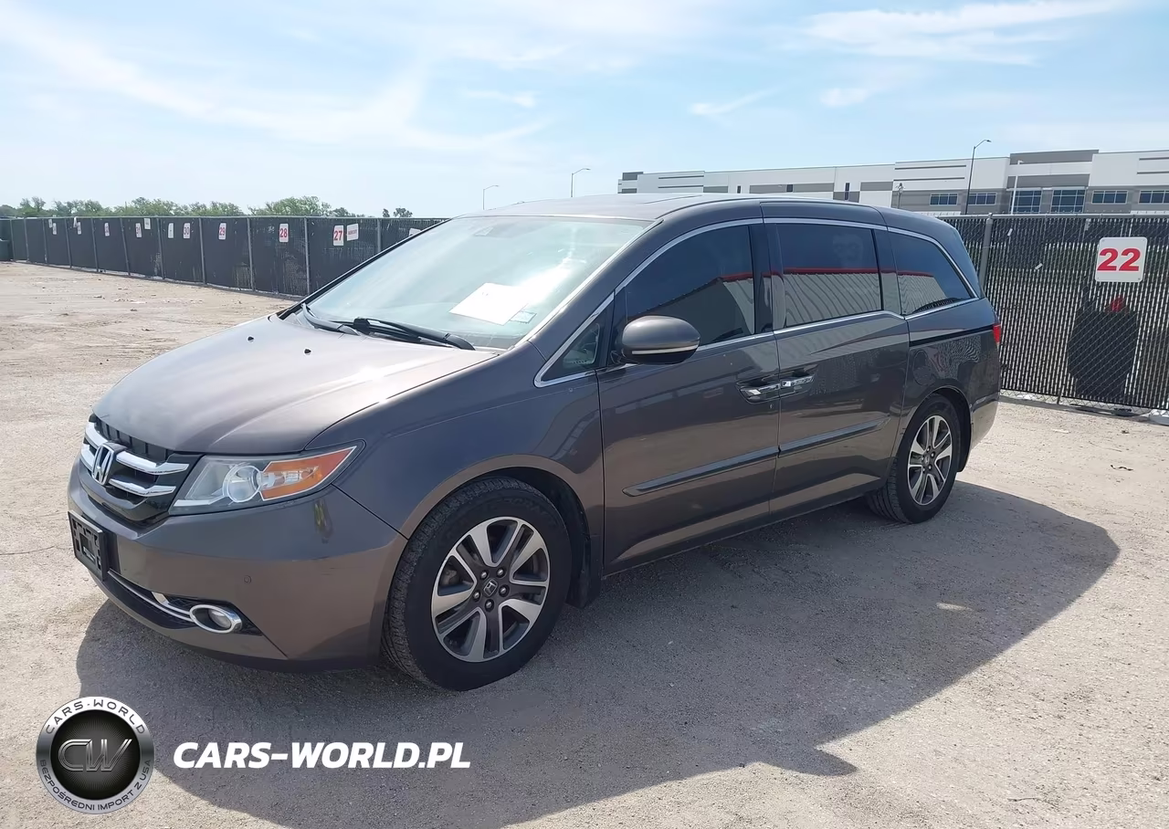 2014 Honda Odyssey Touring-Touring Elite VIN:5FNRL5H93EB111679 - 2