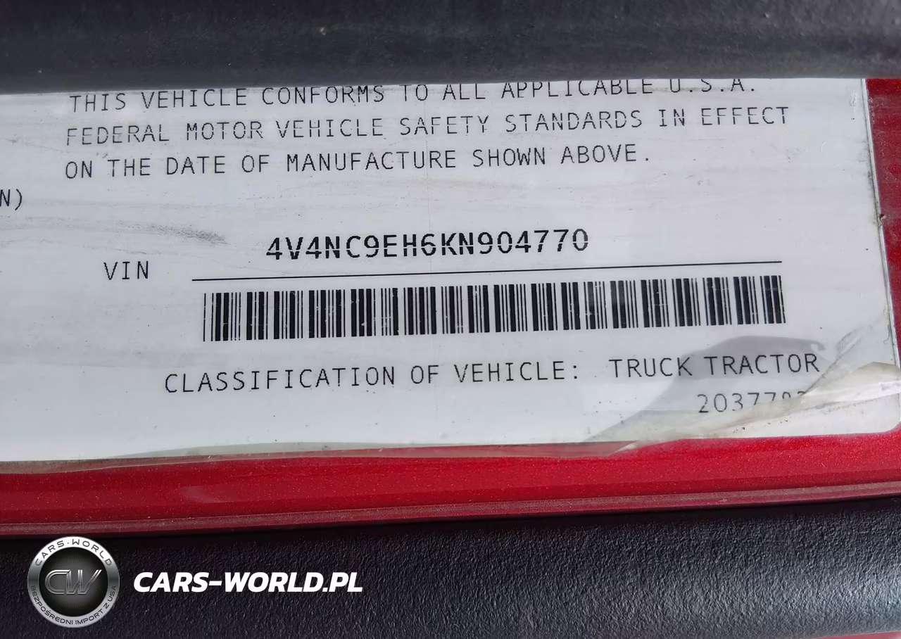 2019 Volvo Vnl VIN:4V4NC9EH6KN904770 - 8