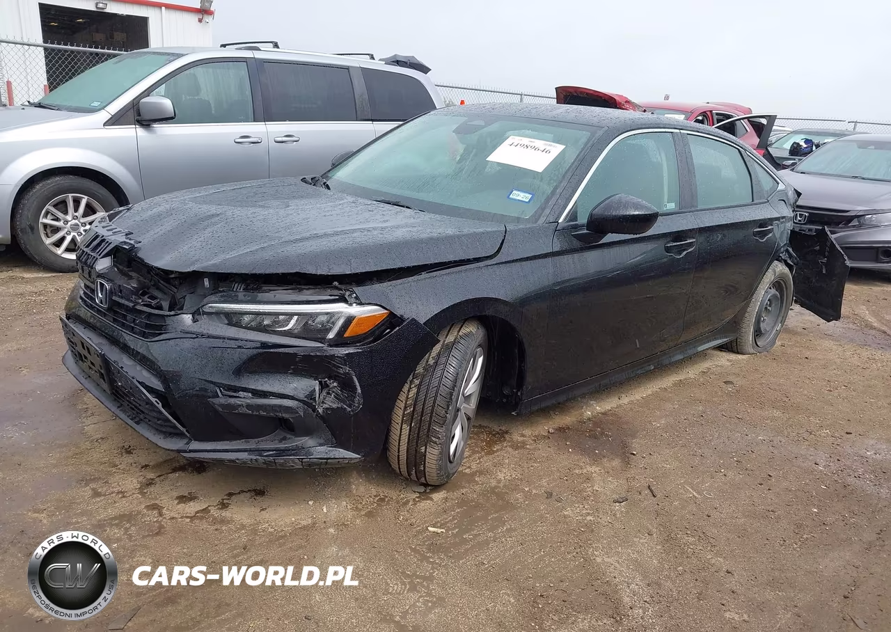2023 Honda Civic Lx VIN:2HGFE2F20PH535871 - 2
