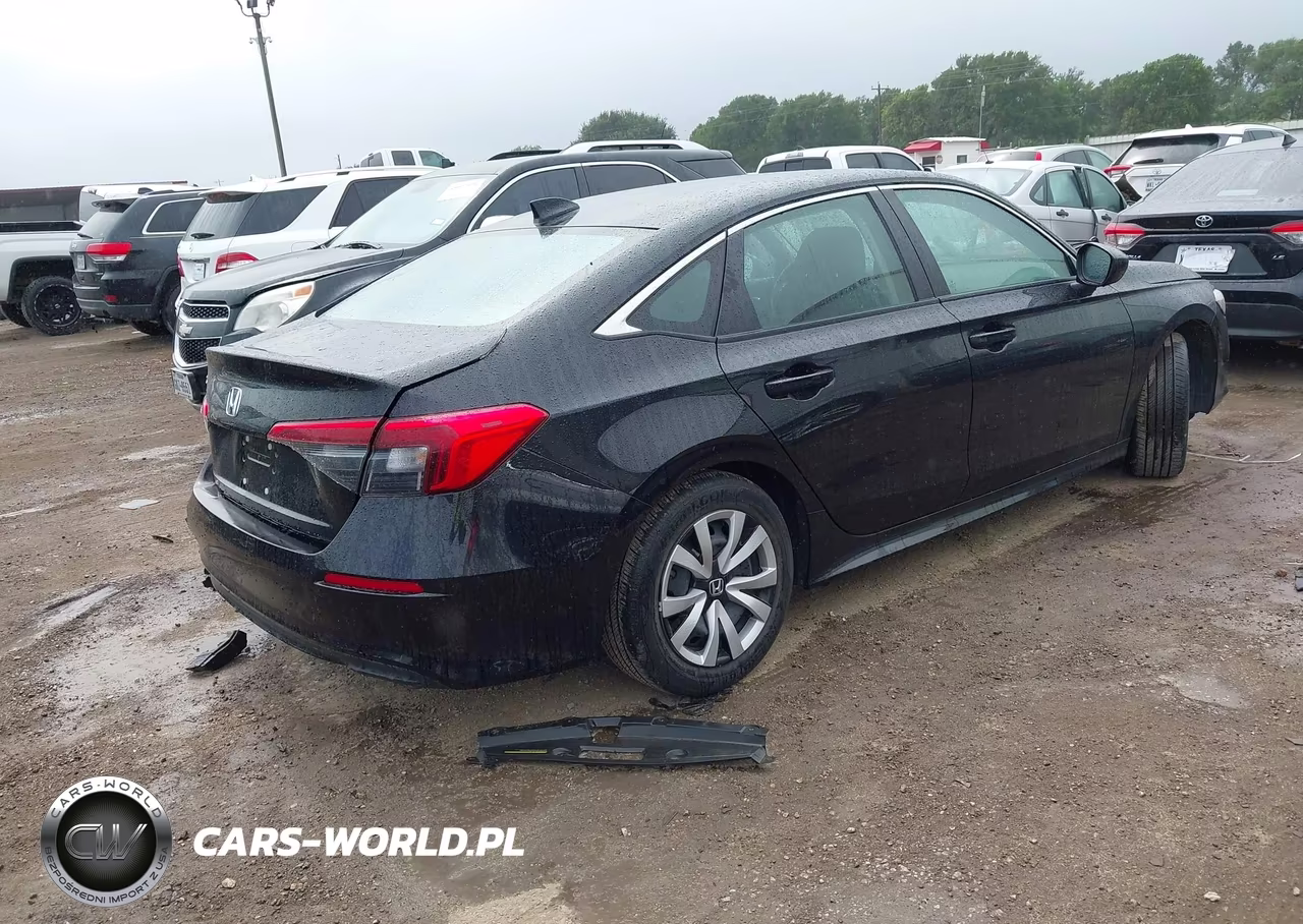 2023 Honda Civic Lx VIN:2HGFE2F20PH535871 - 4