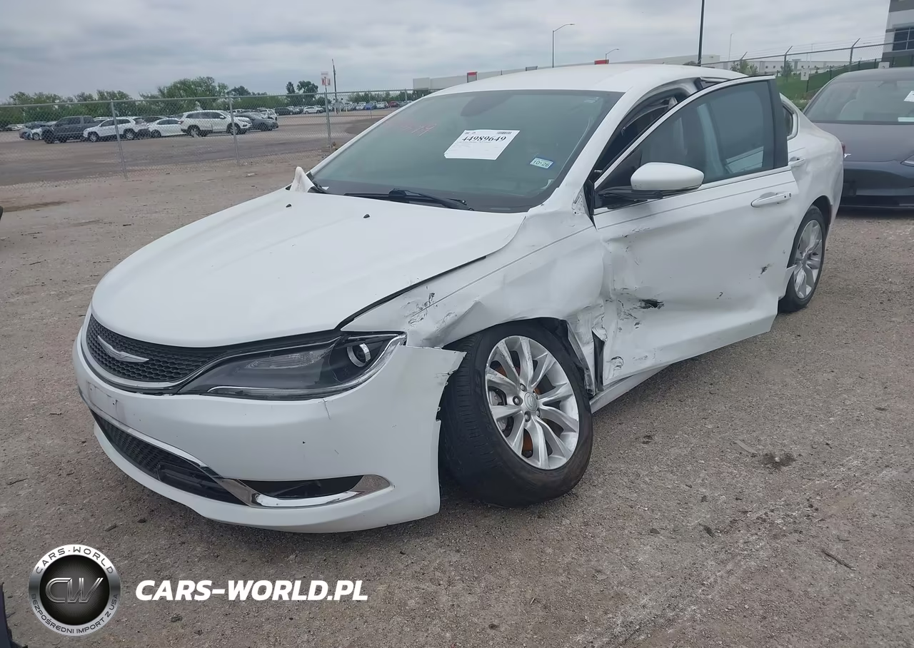 2016 Chrysler 200 C VIN:1C3CCCCB1GN119289 - 2
