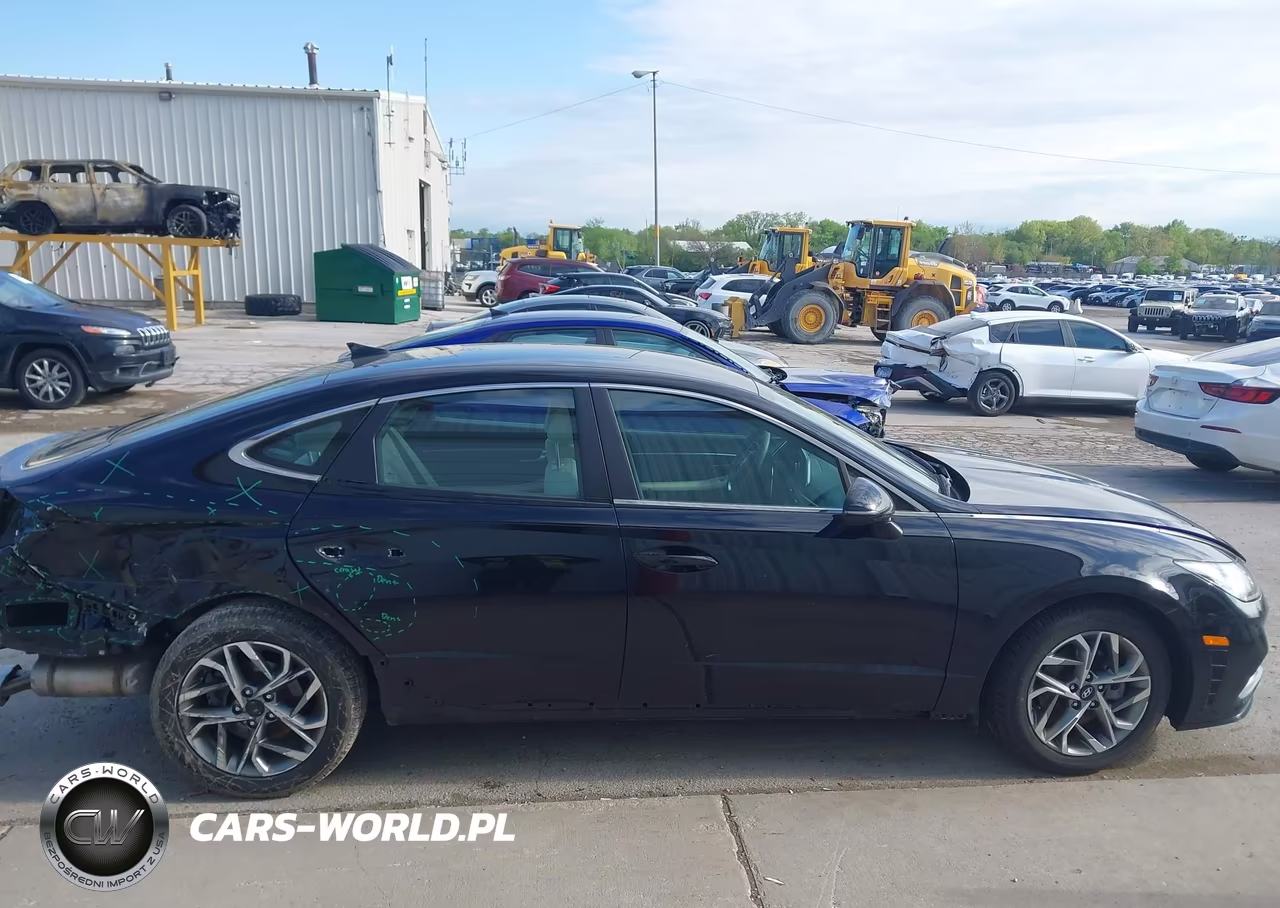 2023 Hyundai Sonata Sel VIN:KMHL64JA7PA267971 - 14