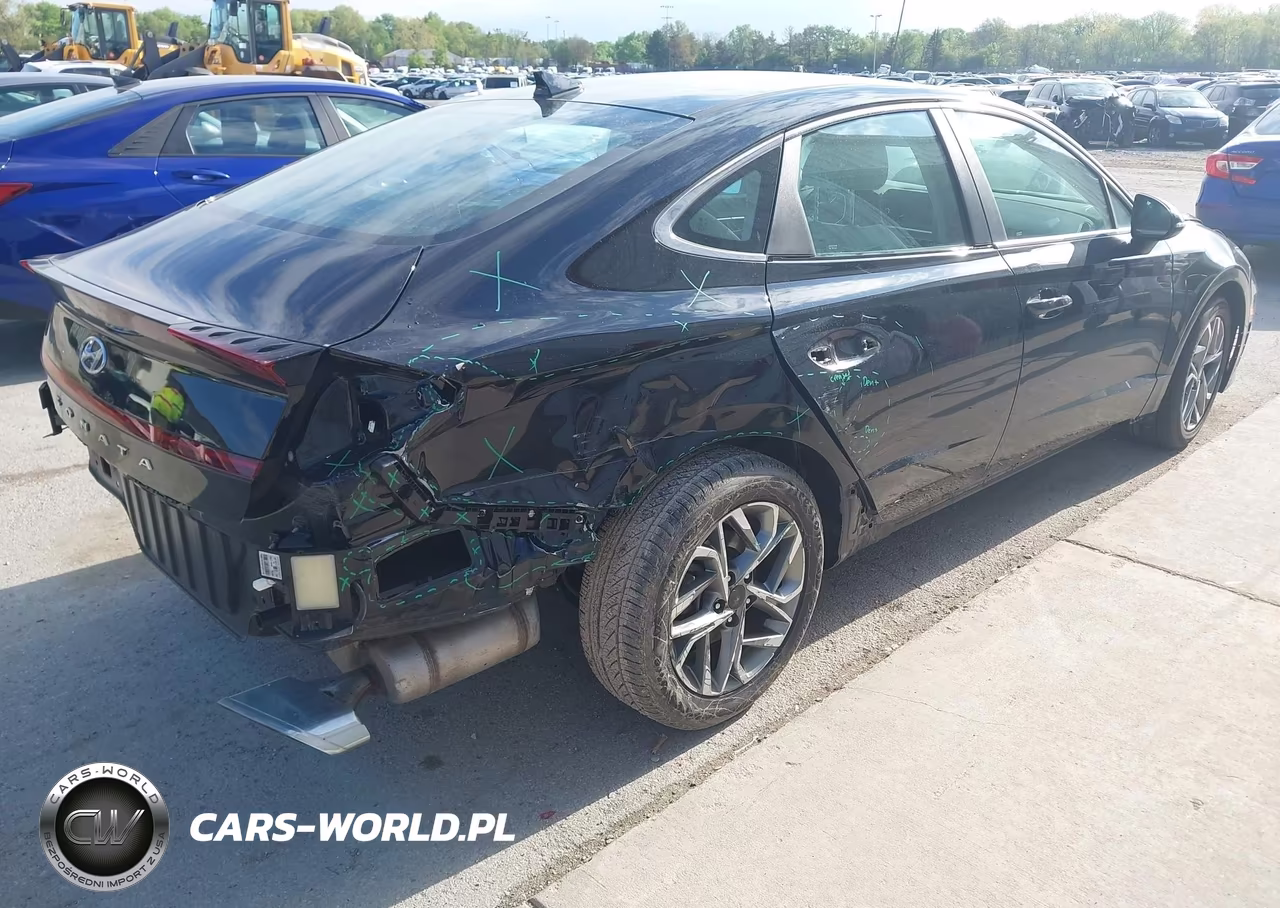 2023 Hyundai Sonata Sel VIN:KMHL64JA7PA267971 - 4