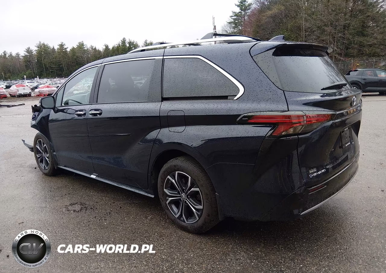 2025 Toyota Sienna Platinum VIN:5TDESKFC9SS188322 - 3