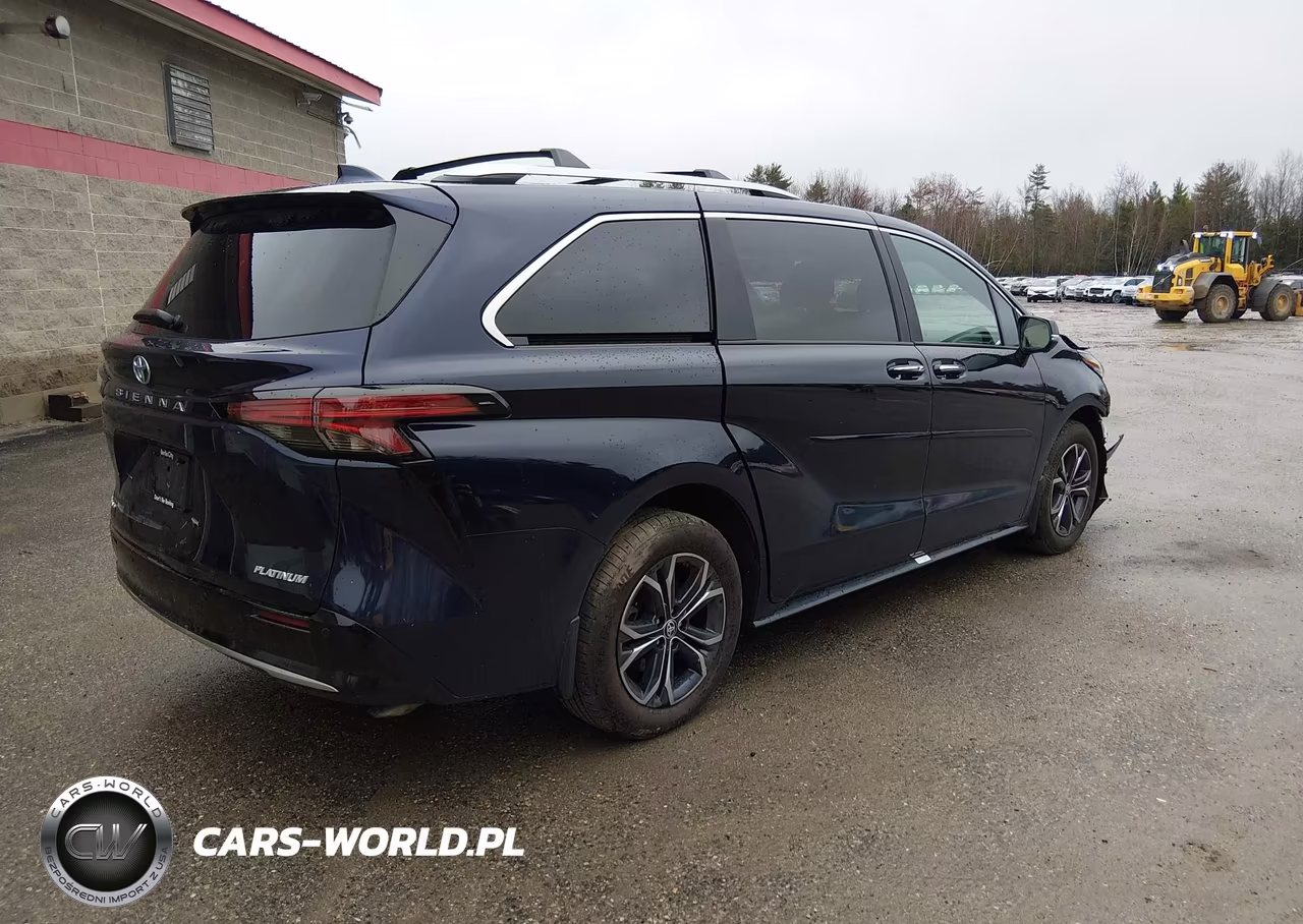 2025 Toyota Sienna Platinum VIN:5TDESKFC9SS188322 - 4