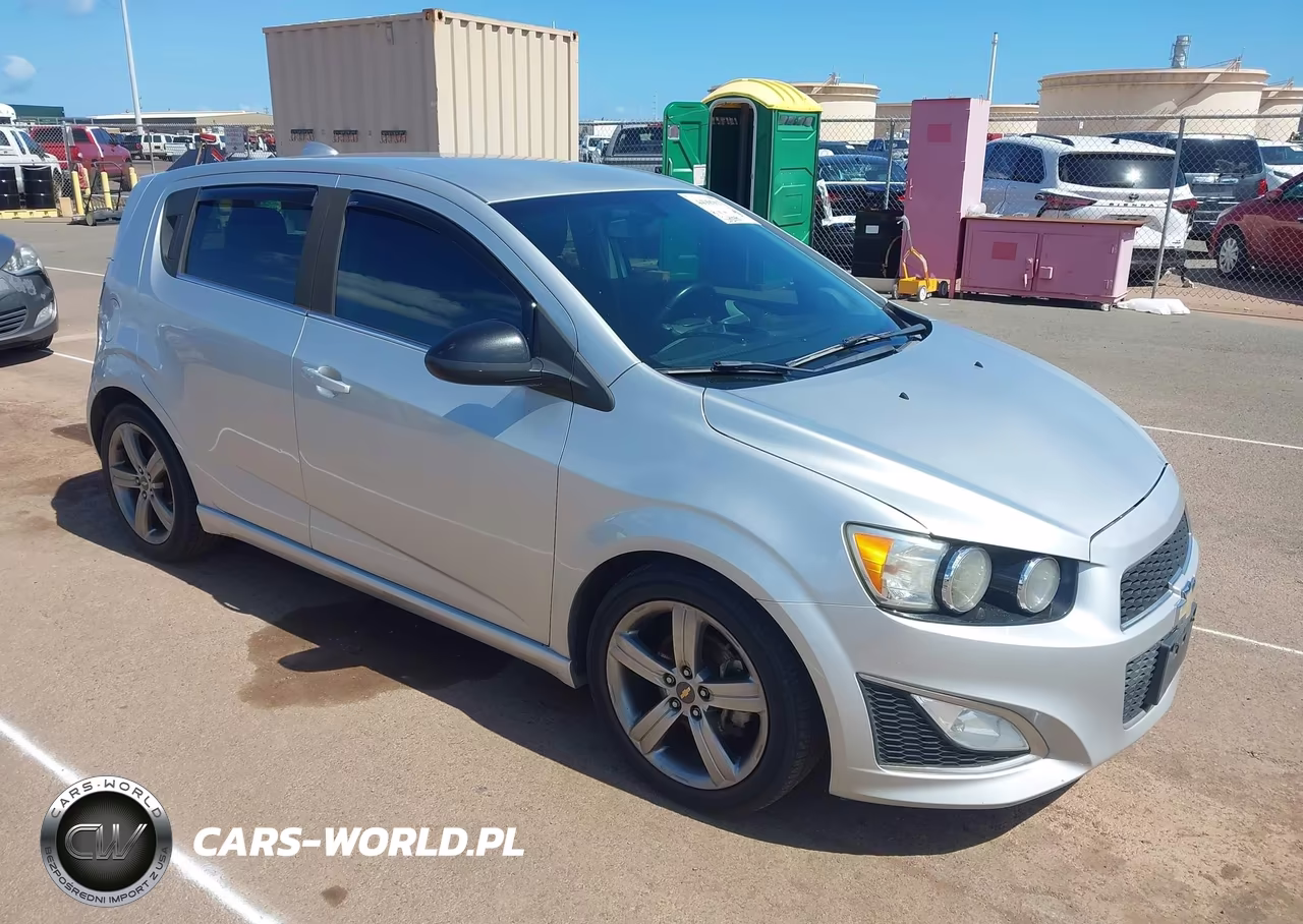 2014 Chevrolet Sonic Rs Auto