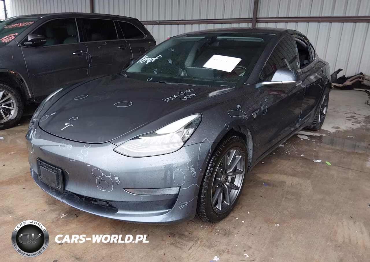 2018 Tesla Model 3 Long Range-Mid Range VIN:5YJ3E1EA4JF036962 - 2