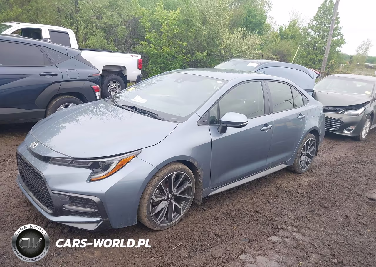 2022 Toyota Corolla Se VIN:JTDS4MCE1NJ096167 - 2
