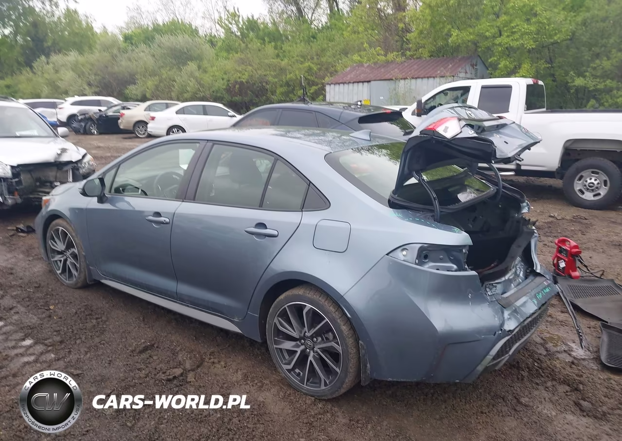 2022 Toyota Corolla Se VIN:JTDS4MCE1NJ096167 - 3