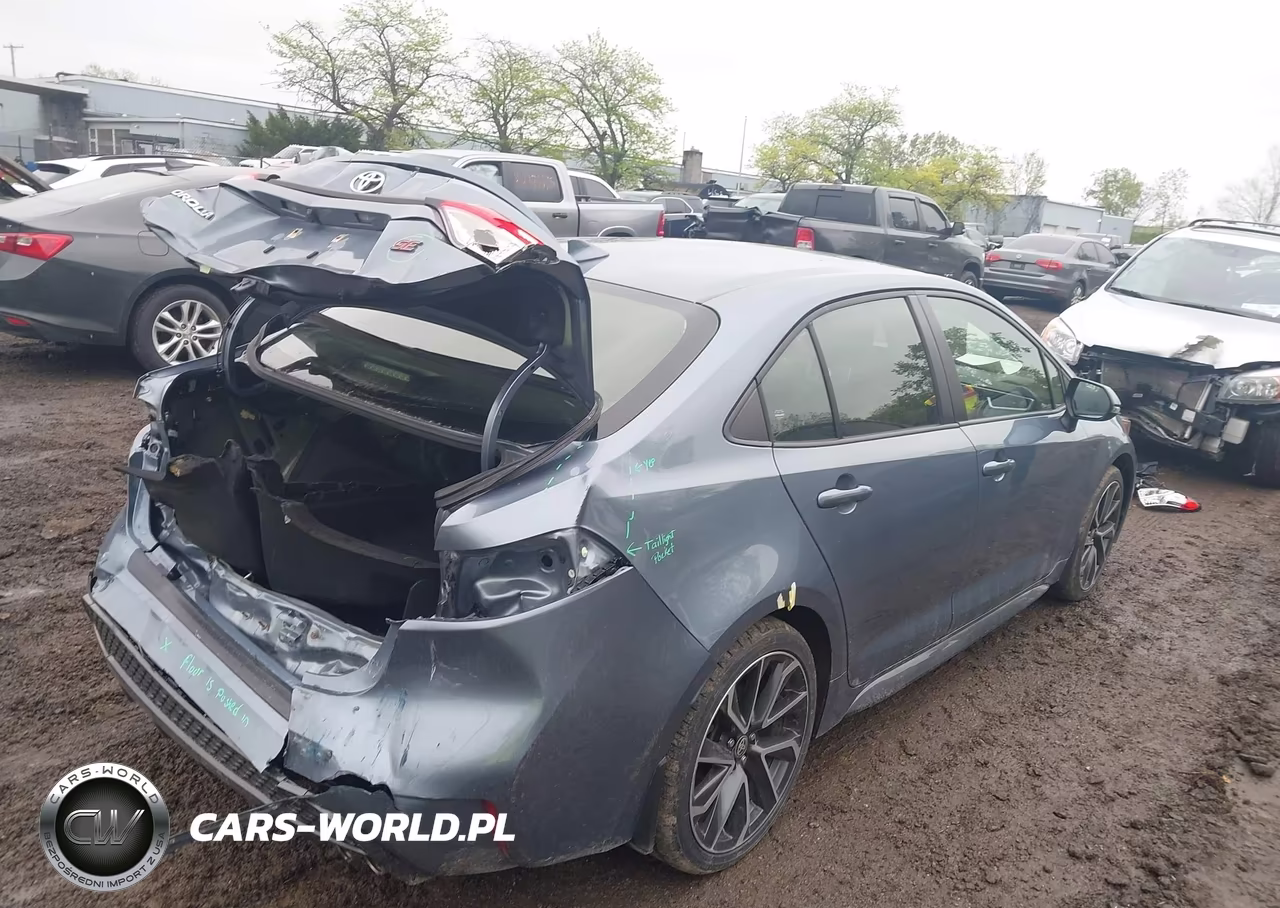 2022 Toyota Corolla Se VIN:JTDS4MCE1NJ096167 - 4