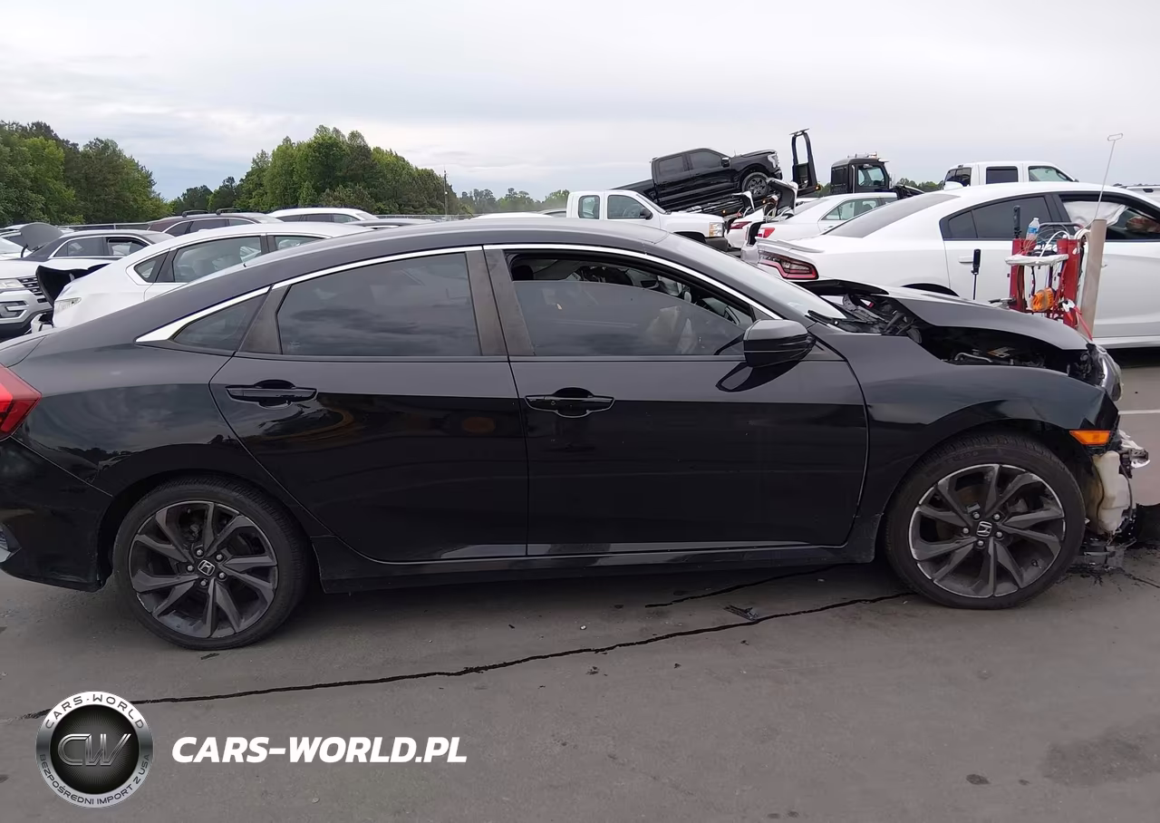 2020 Honda Civic Sport VIN:19XFC2F83LE007031 - 13