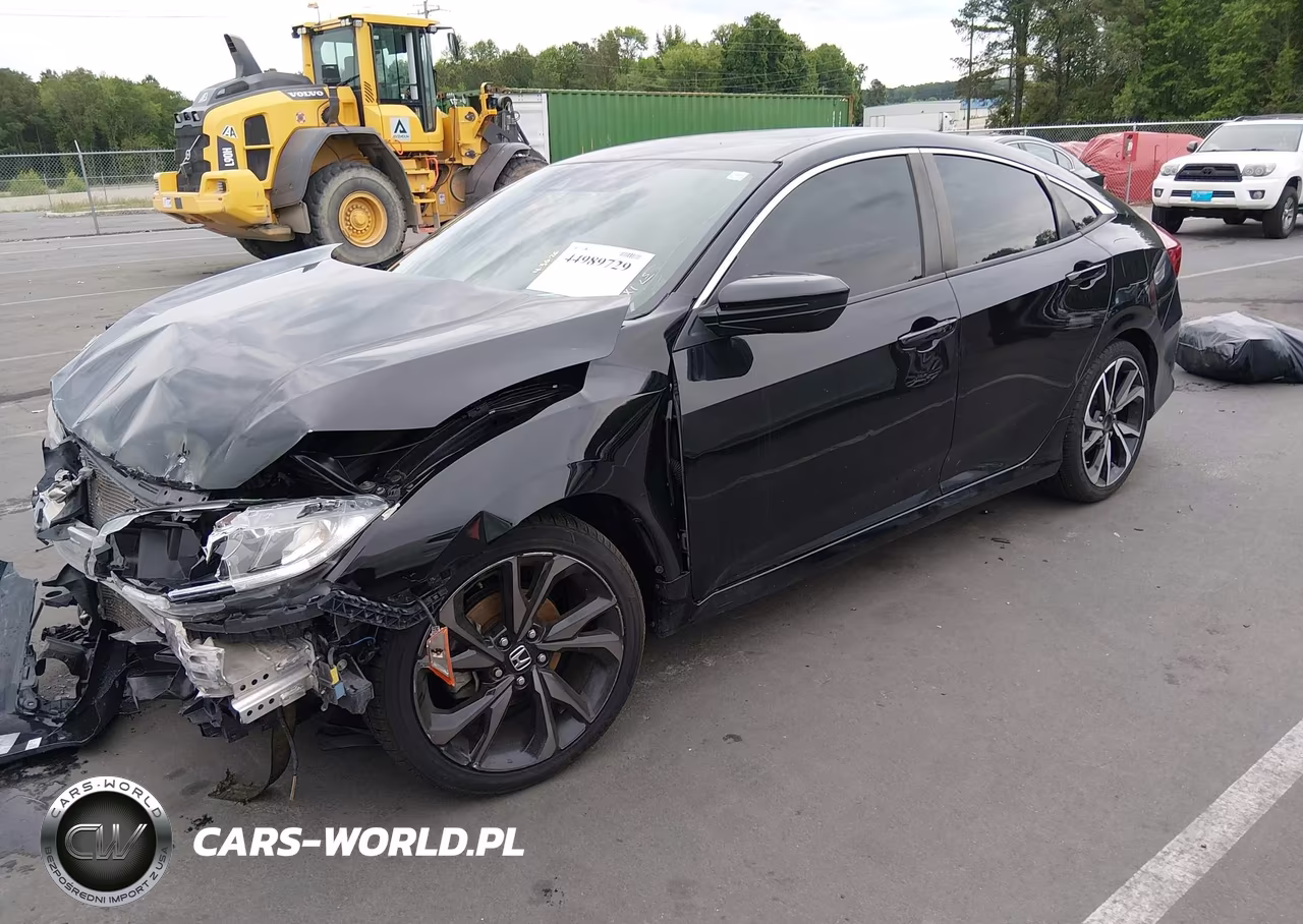 2020 Honda Civic Sport VIN:19XFC2F83LE007031 - 2