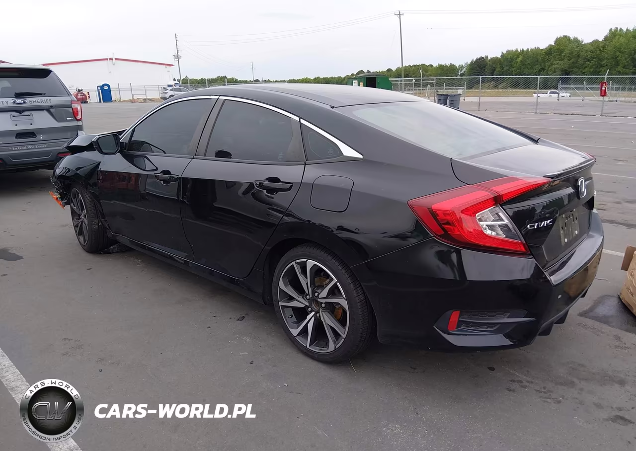 2020 Honda Civic Sport VIN:19XFC2F83LE007031 - 3