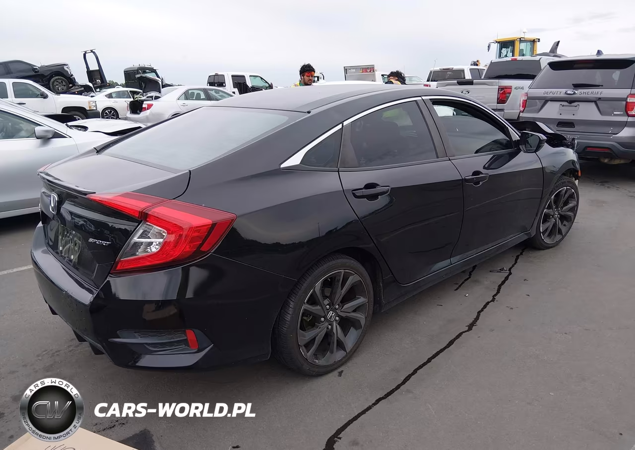 2020 Honda Civic Sport VIN:19XFC2F83LE007031 - 4