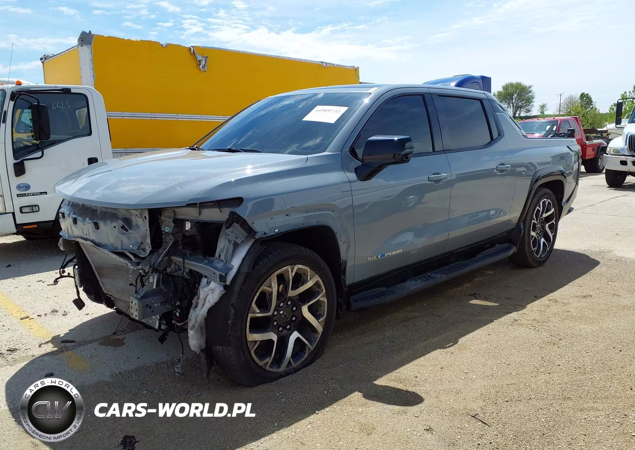 2025 Chevrolet Silverado Ev Rst VIN:1GC402EL6SU406554 - 2
