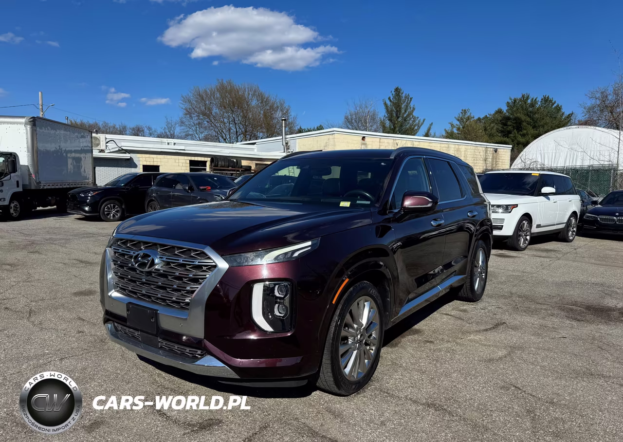 2021 Hyundai Palisade Sel VIN:KM8R34HE7MU209221 - 2