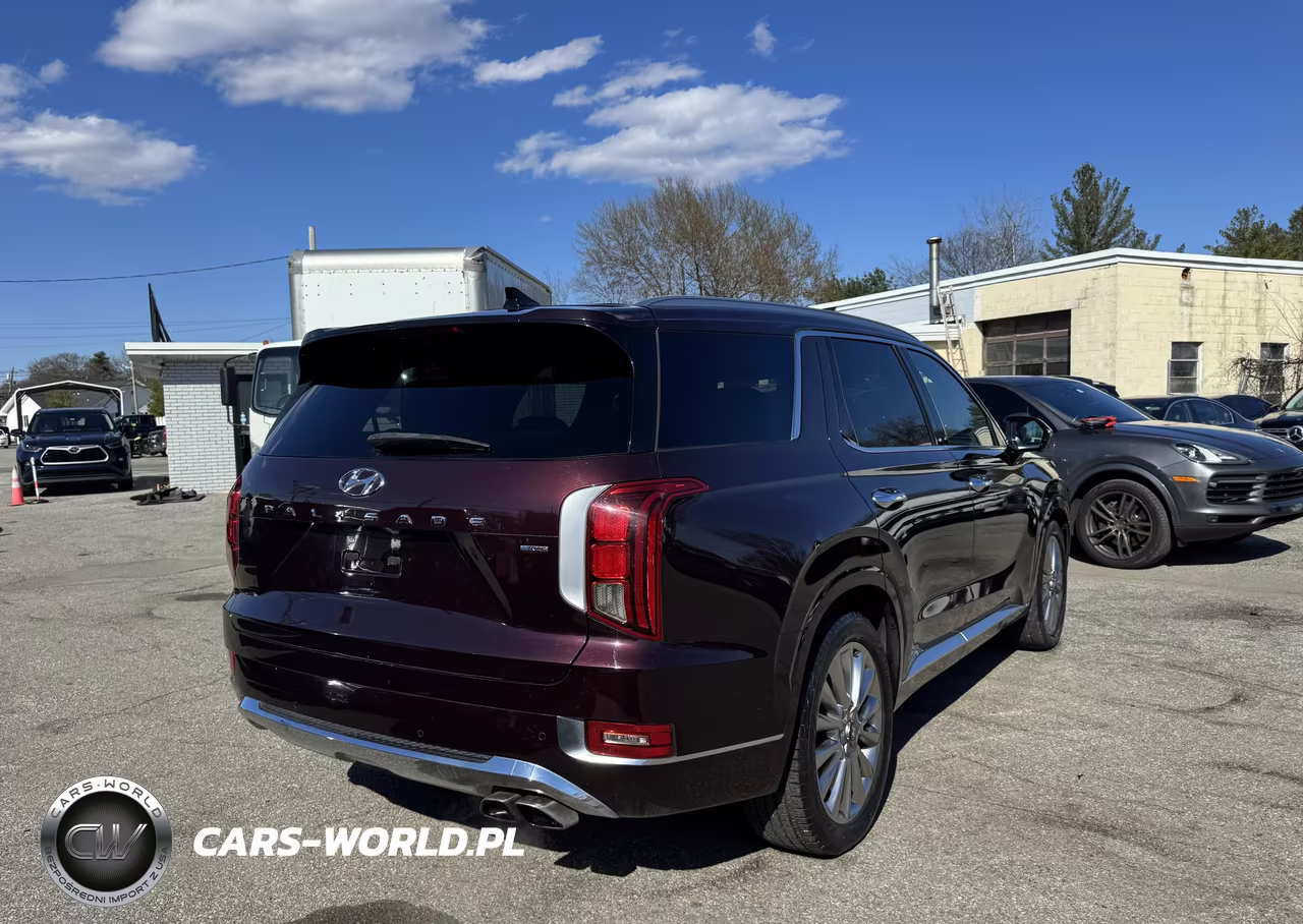 2021 Hyundai Palisade Sel VIN:KM8R34HE7MU209221 - 4