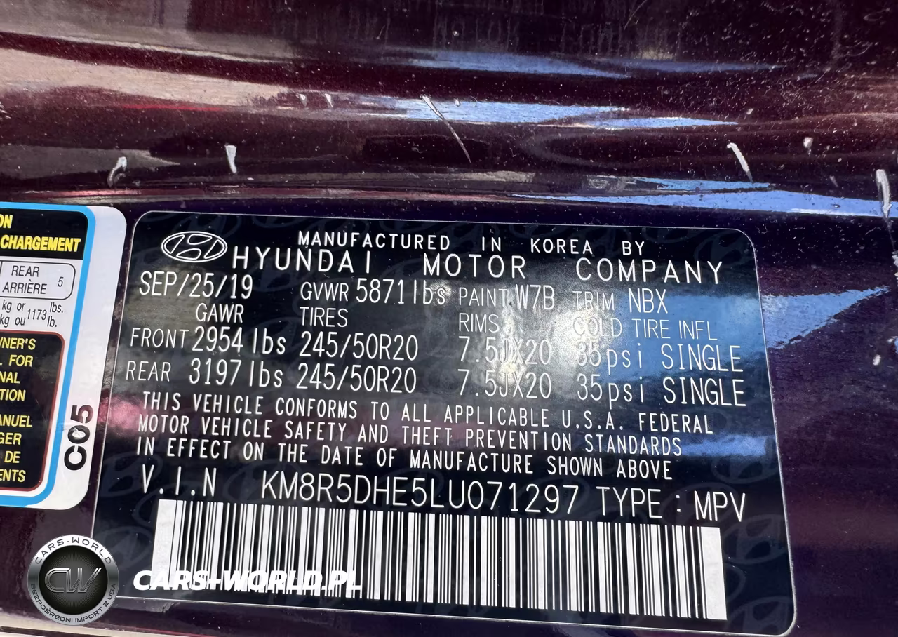 2021 Hyundai Palisade Sel VIN:KM8R34HE7MU209221 - 8